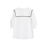 ELLE Рубашка Women's White Pointed Collar Moderate - фото 2
