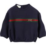 GUCCI Свитшот SS25 темно-синий детский - фото