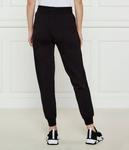 Спортивные штаны женские Ea7 на кулиске, черный - фото 3