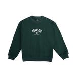 Converse Свитшот мужской темно-зеленый - фото