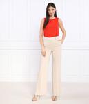 Брюки женские Max&Co с высокой талией, бежевый - фото 2