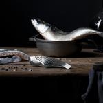 Global - Пинцет Fish Bone, 13 см, серебряный - фото 3