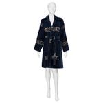 Банный халат s/m унисекс Diesel, синий - фото