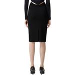 Трикотажное платье женское черное Burberry - фото 3