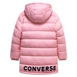 Детский пуховик Converse, цвет 	 Pink - фото 2