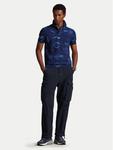 Поло custom slim fit 710P04012001 Polo Ralph Lauren, синий - фото 2
