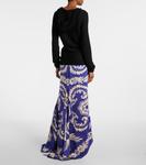 Шелковый свитер с капюшоном Etro, Nero - фото 3