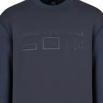 Мужская толстовка ARMANI EXCHANGE, синий - фото 6