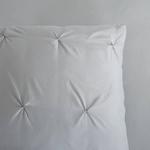 Постельное белье элеганс микрофибра, серый/светло-серый - фото 3