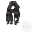 Burberry Шарф из кашемира Check, Black - фото