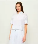 Рубашка loose fit Marc Cain, белый - фото