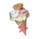 Кукла с цветком для щенка CANEXT - фото