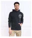 Толстовка Replay Regular Fit с карманом-кенгуру, черный - фото 3