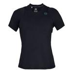 Футболка rush training sports short sleeve black Under Armour, черный - фото