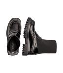 Мокасины женские Marc Cain кожаные высокие, черный - фото 4