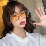 Авиаторские солнцезащитные очки Unisex PULAIS, черная оправа с серыми линзами - фото 10