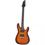 Электрогитара Schecter Guitar Research C-6 Plus в цвете Vintage Sunburst - фото 2