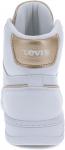 Женские кроссовки Levi's Drive Hi, White/Gold - фото 3