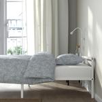 Каркас кровати IKEA, 90x200 см, белый - фото 3