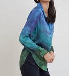 Рубашка Abbot на пуговицах в темно-синих чернилах Bella Dahl - фото 3