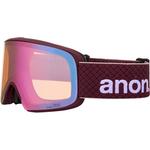 Очки М6 Anon, Deep Cherry/Perceive Cloudy Pink+Perceive Variable Blue - фото 2