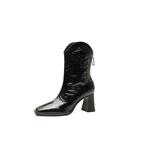 Ботильоны женские Yafei Xuanyu, черный - фото 7