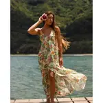 Платье Salty Crew Baja maxi sleeveless long, бежевый - фото 4