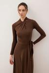 Платье ROTTA Bizuu, коричневый - фото 4