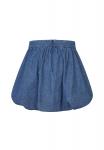 SECOND FEMALE Юбка 'Cornelia' в синем дениме - фото 2