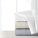 Комплект хлопкового постельного белья Pointehaven плотностью 300 нитей, серый - фото 2