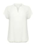 Блуза KAFFE CURVE KCAlia, белый - фото