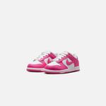 Кроссовки Nike PS Dunk Low, цвет White/Laser Fuchsia - фото 2