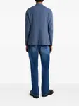 Клетчатый однобортный блейзер ETRO, синий - фото 3