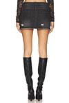 Микро-миниюбка Courtney Superdown, washed black - фото 4