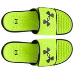 Шлепанцы серии Ignite мужские желтые/черные Under Armour - фото 5