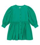 Хлопковое платье Рут Эван Morley, зеленый - фото