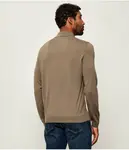 Шерстяной свитер Helbert Regular fit Boss, зеленый - фото 3