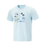 LINING Футболка Unisex Light Sky Blue - фото 3