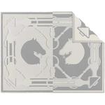 Пледы, пледы для дивана и флисовые одеяла HERMES, серый - фото