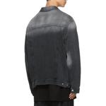 Куртка washed denim jacket large fit 'black' Balenciaga, черный - фото 4