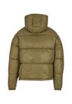 Куртка Urban Classics SHINY PUFFER WITH HOOD, Tiniolive/Green - фото 8