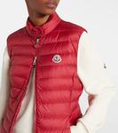 Пуховик Igens Logo Down Moncler, красный - фото 4