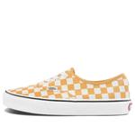 Кроссовки authentic 'checkerboard - golden aspen' Vans, белый - фото