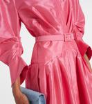 Платье-рубашка с поясом и сборками Maple Rebecca Vallance, Bubblegum - фото 5