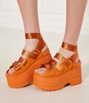 Сандалии 3в1 Ugg, оранжевый - фото 3