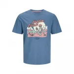 Футболка с коротким рукавом Jack & Jones Elijah, синий - фото