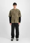 Футболка с принтом Alpha Industries, Lizard Camo - фото 2