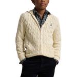 Детский свитер Polo Ralph Lauren, кремовый - фото 5