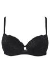 Бюстгальтер балконет Yamamay, черный - фото 4