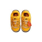 Кроссовки x off-white rubber dunk 'university gold' Nike, черный - фото 4